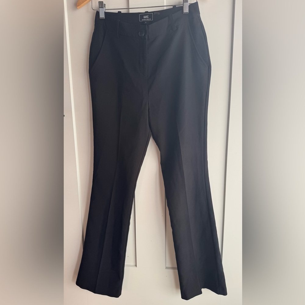HAVE Black Stretchy Dress Pants Size Small NEW